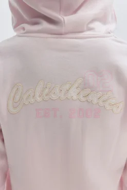 Discount Gina Tricot 14+ 2 way zip hoodie Roze