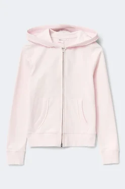 Discount Gina Tricot 14+ 2 way zip hoodie Roze
