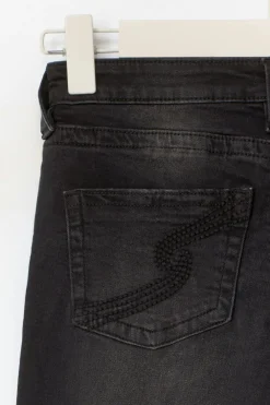 New Gina Tricot 14+ dixie ultra low jeans Zwart