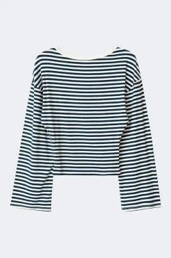 Gina Tricot 14+ fitted long sleeve top Blauw