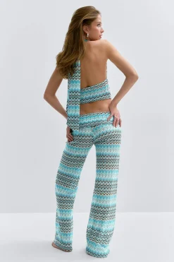 Gina Tricot 14+ folded trousers Wit