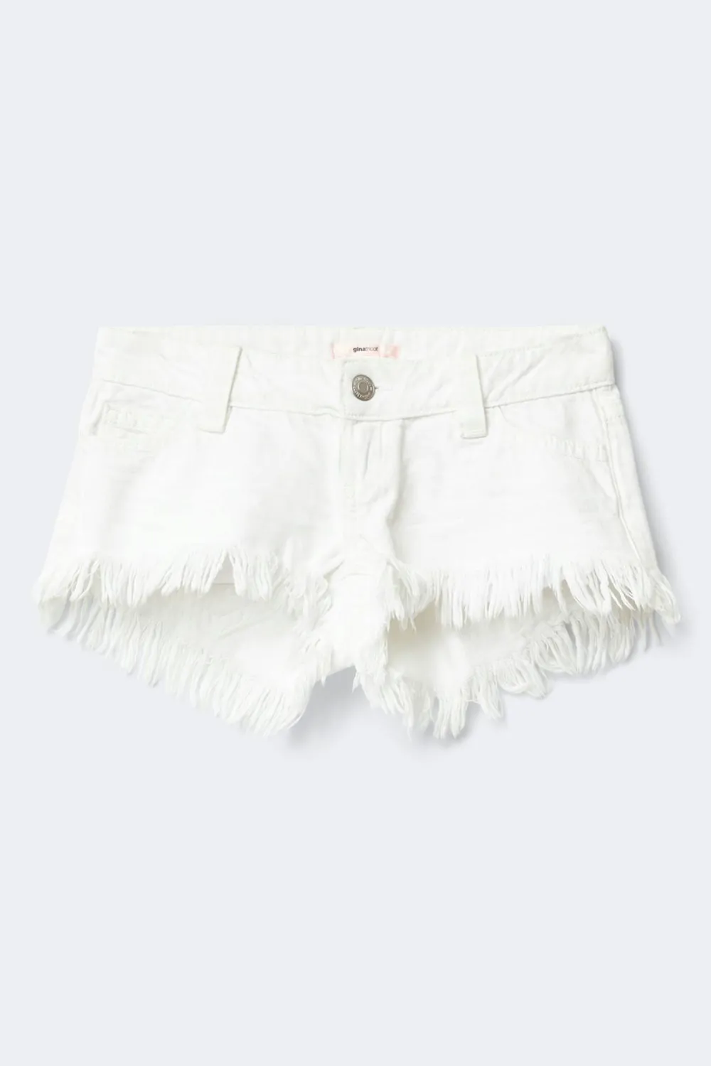 New Gina Tricot 14+ for real low denim shorts Wit
