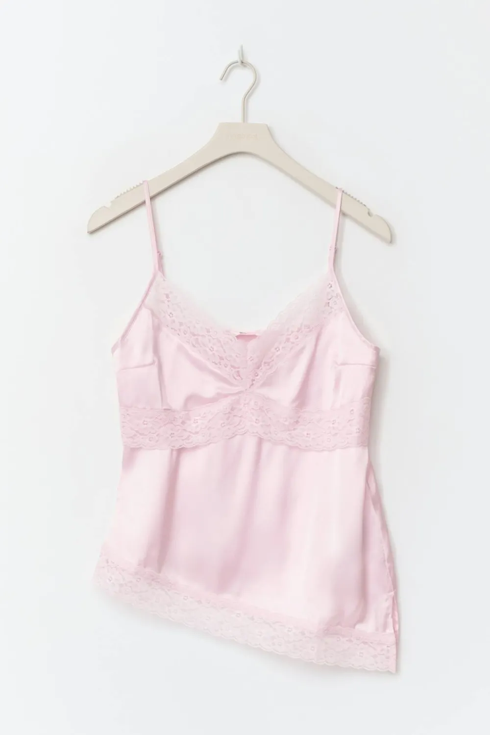 Hot Gina Tricot 14+ lace insert singlet Roze