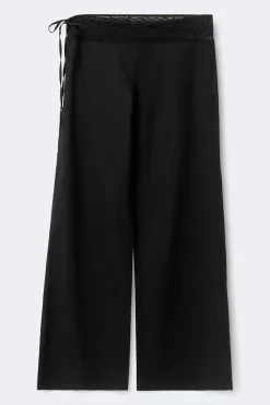 Best Gina Tricot 14+ linen blend trousers Zwart