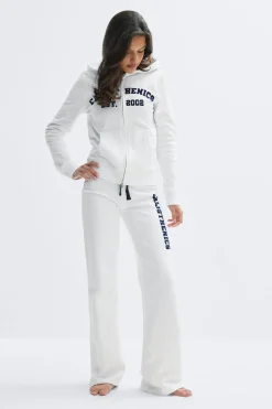 New Gina Tricot 14+ low flare sweatpants Wit