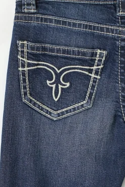 New Gina Tricot 14+ low rise flare jeans tall Blauw