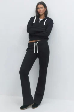 Online Gina Tricot 14+ low waist sweatpants Zwart