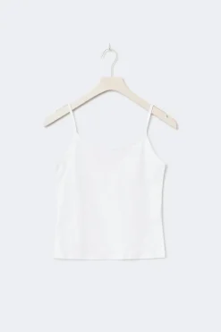 Gina Tricot 2 pack y basic singlet Wit