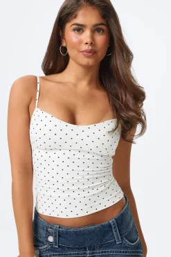 New Gina Tricot 14+ padded singlet Zwart
