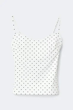 New Gina Tricot 14+ padded singlet Zwart