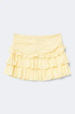 Online Gina Tricot 14+ sol skirt Geel