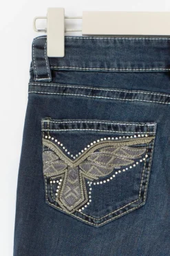 Hot Gina Tricot 14+ sparkle flare jeans tall Blauw