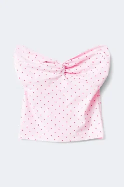 Gina Tricot 14+ tanlines bandeau top Roze