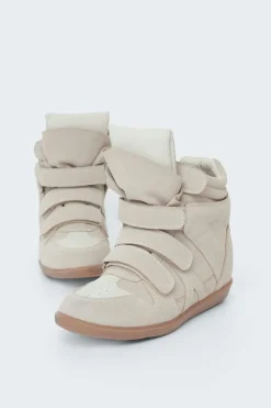 Clearance Gina Tricot 14+ wedge sneakers Beige