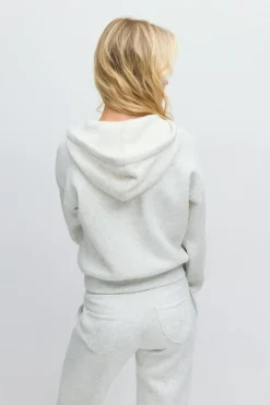 Sale Gina Tricot 14+ zip hoodie Grijsv