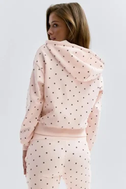 Best Gina Tricot 14+ zip hoodie Roze