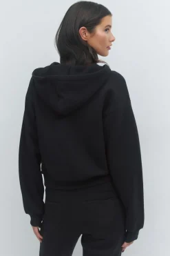 New Gina Tricot 14+ zip hoodie Zwart