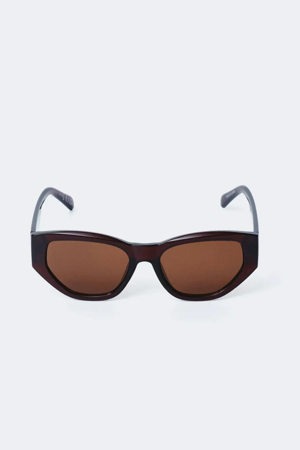 Clearance Gina Tricot Angular cateye sunglasses Beige