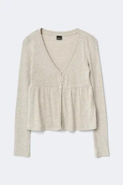 Best Gina Tricot Babydoll top Beige