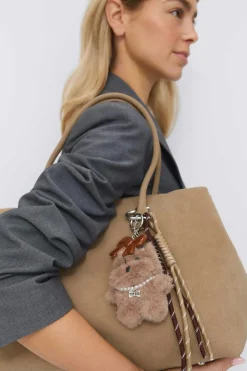 Clearance Gina Tricot Bag charm Beige