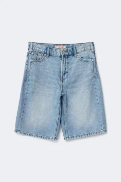 Outlet Gina Tricot Baggy babe denim shorts Blauw