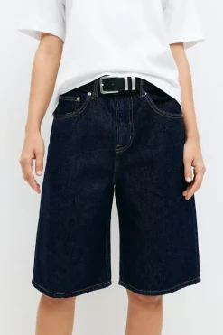 New Gina Tricot Baggy denim shorts Blauw