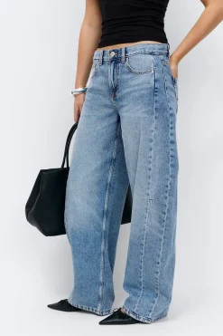 Sale Gina Tricot Balloon jeans Blauw