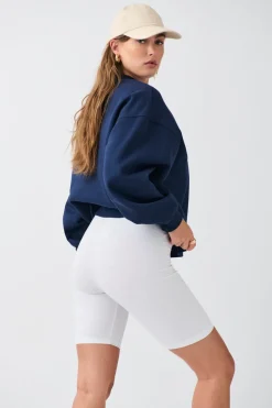 Online Gina Tricot basic biker Wit