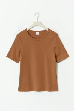 Clearance Gina Tricot Basic classic top Beige
