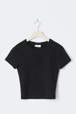 Sale Gina Tricot Basic tight top Zwart