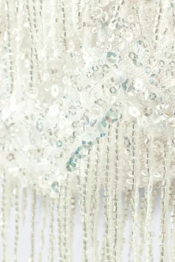 Online Gina Tricot Beaded bag Grijsv