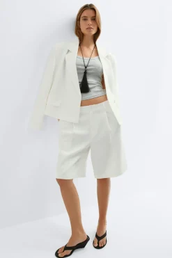 Sale Gina Tricot Bermuda shorts Wit