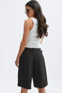 Discount Gina Tricot Bermuda shorts Zwart