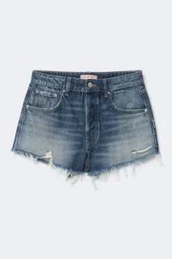 Sale Gina Tricot Blue crush denim shorts Blauw