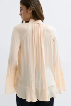 Best Gina Tricot Boho frill blouse Oranje