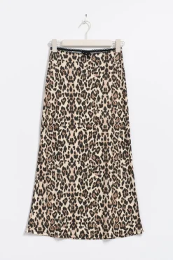 Online Gina Tricot Bow midi skirt Beige