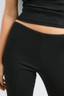 Online Gina Tricot Capri leggings Zwart