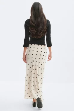Online Gina Tricot Chiffon skirt Wit