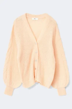 Clearance Gina Tricot Chunky knitted cardigan Oranje