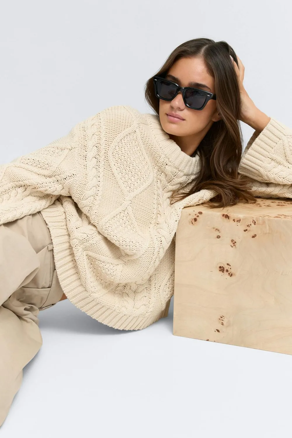 Best Gina Tricot Classic sunglasses Zwart