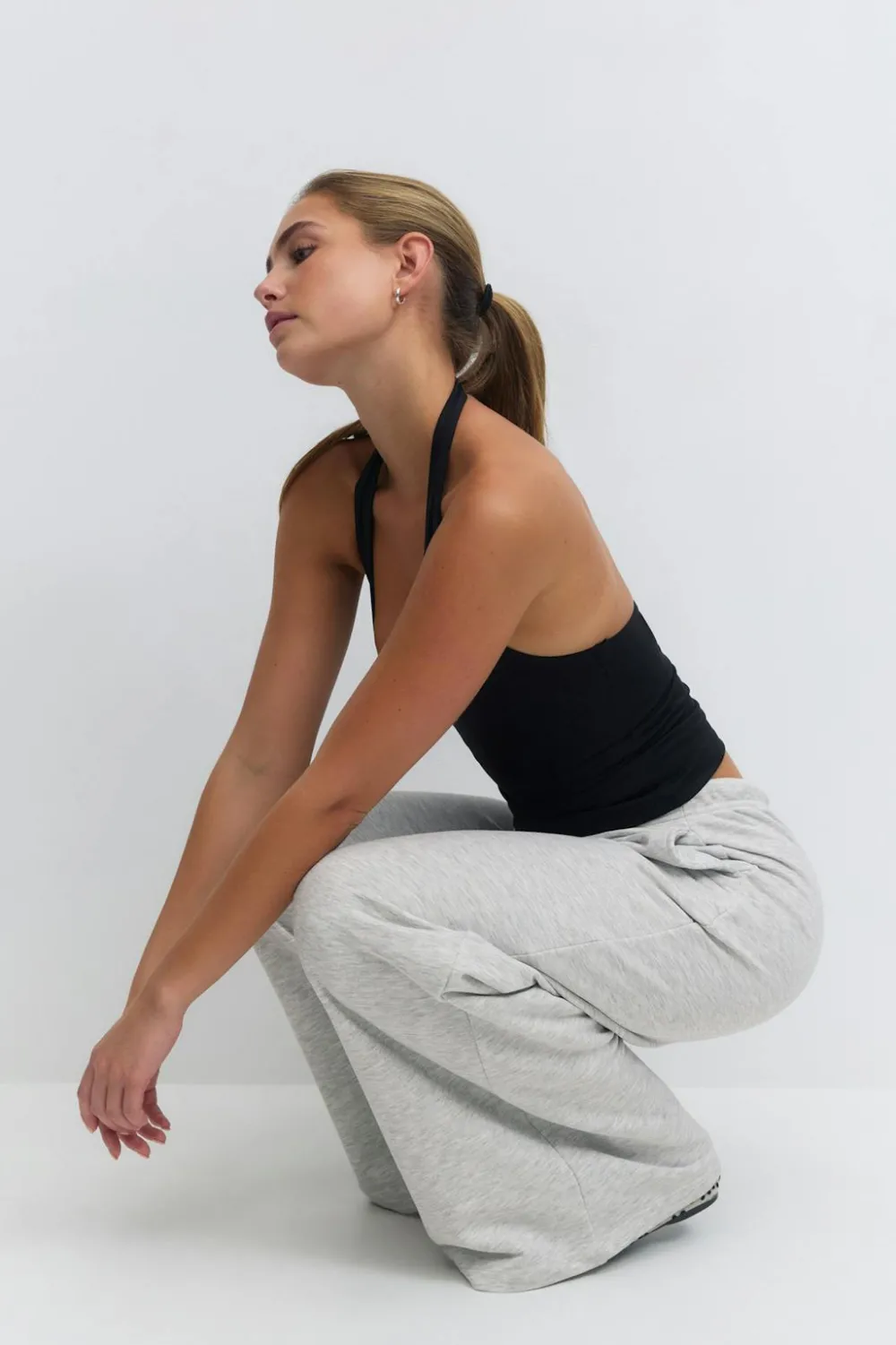 Gina Tricot Comfy low sweatpants Grijsv