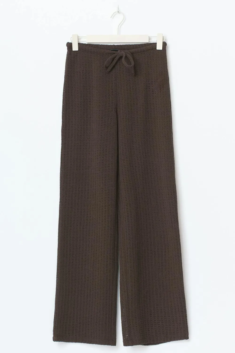 Clearance Gina Tricot Crochet trousers Bruin
