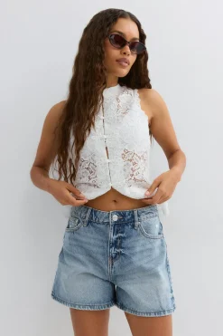 Hot Gina Tricot Denim dream shorts Blauw