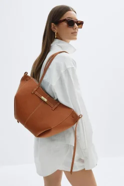 Outlet Gina Tricot Detail midi bag Beige