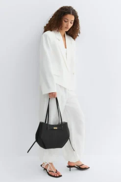 Sale Gina Tricot Detail midi bag Zwart