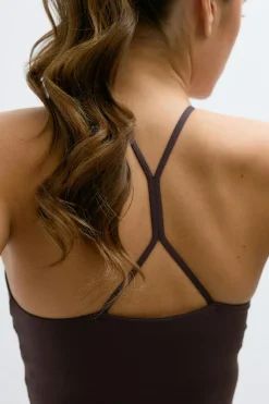 Online Gina Tricot Detailed back yoga singlet Rood