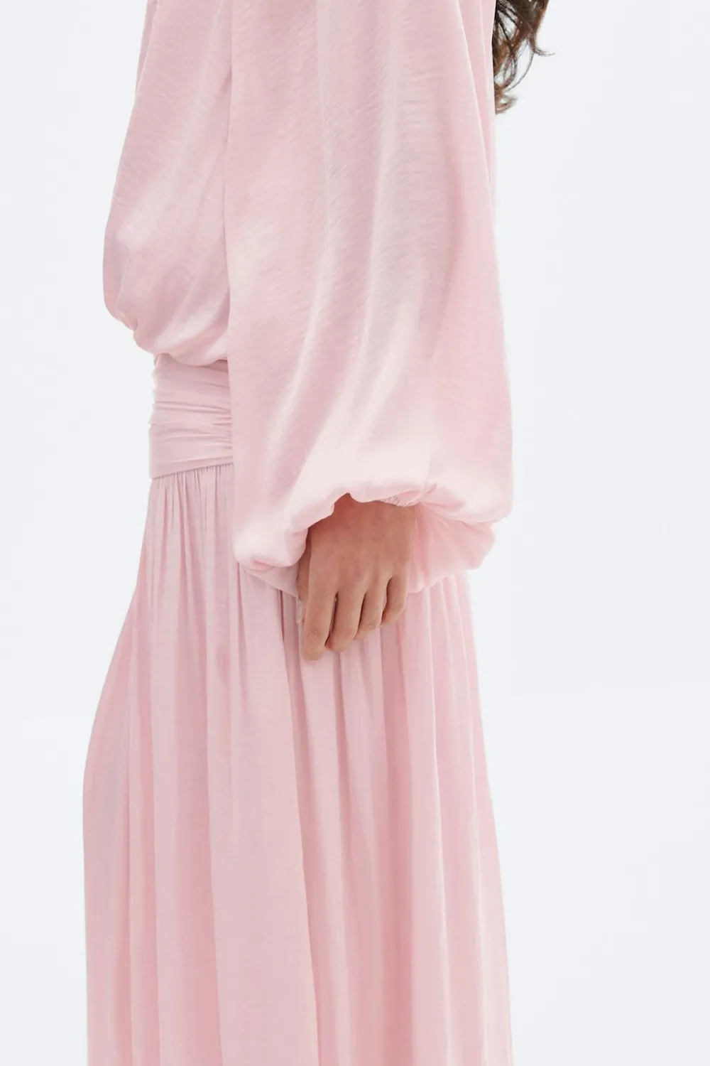 Clearance Gina Tricot Drapy top Roze