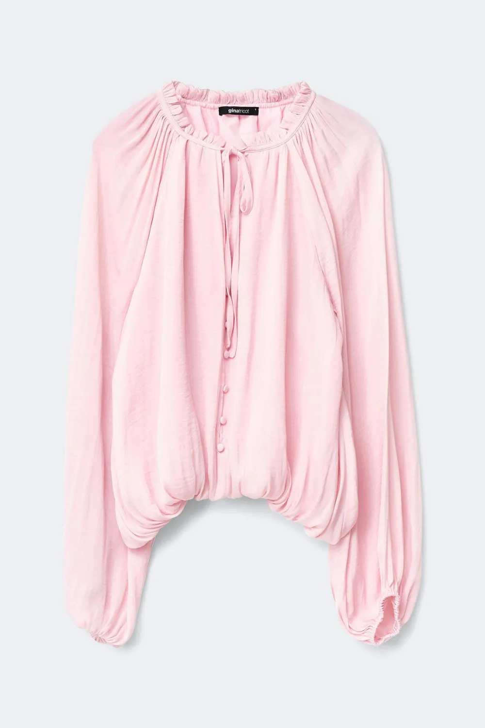 Clearance Gina Tricot Drapy top Roze