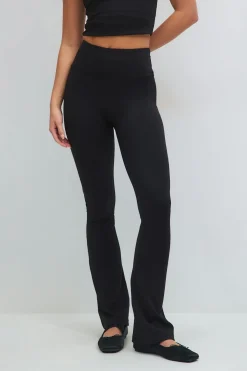 Outlet Gina Tricot Flare yoga tights Zwart