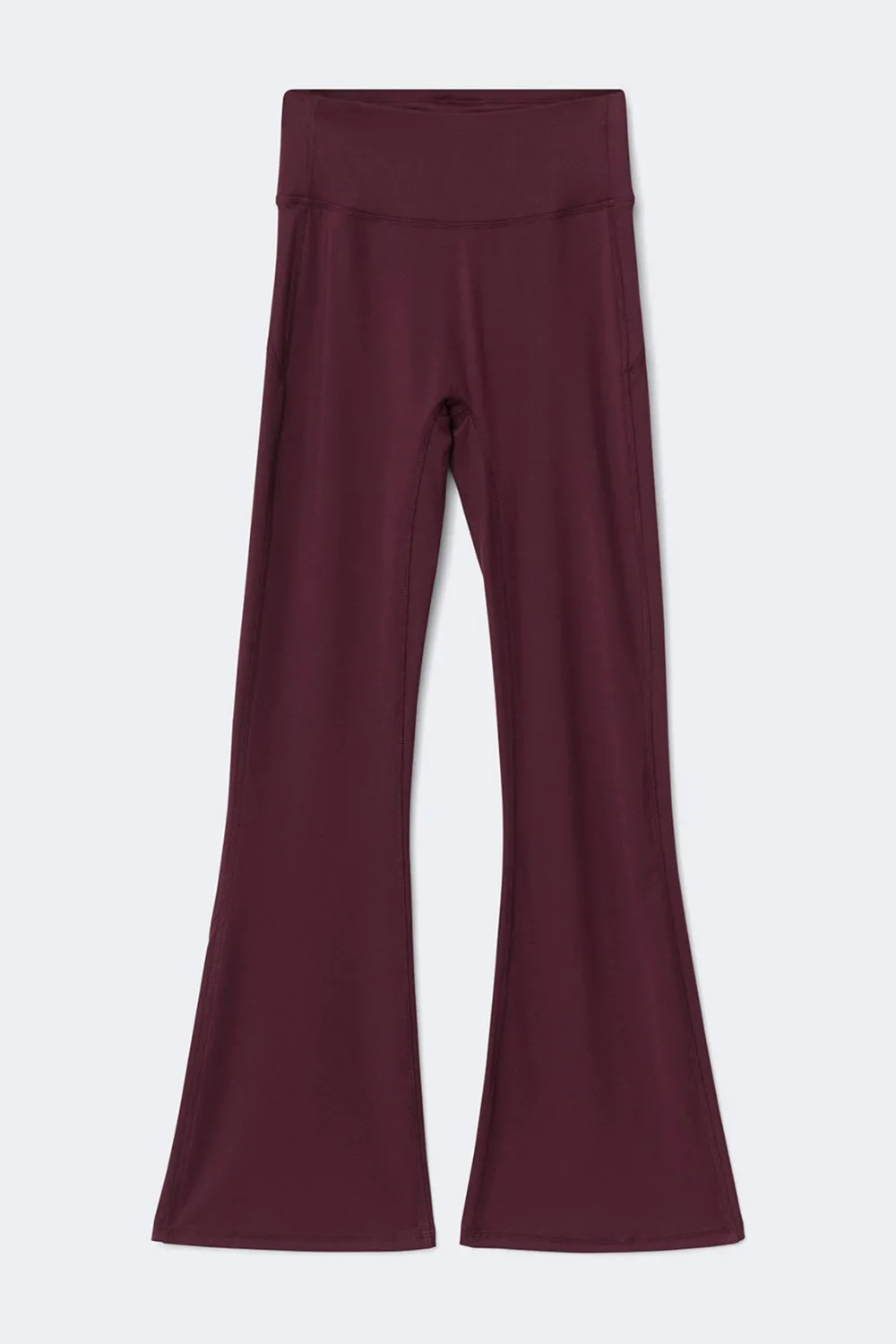 Online Gina Tricot Flare yoga tights Rood